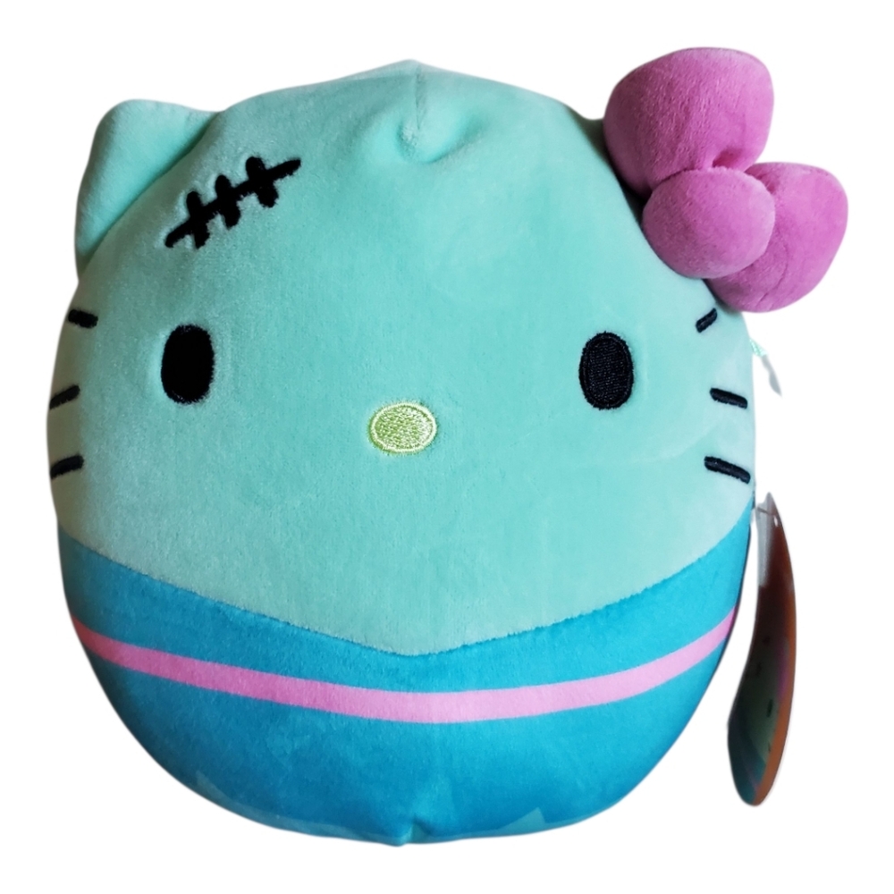 NWT‎ Squishmallows 8" Hello Kitty FrankenKitty Sanrio Plush